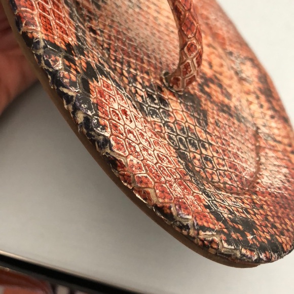 Tory Burch Snake Print Miller Sandal - Picture 6 of 8